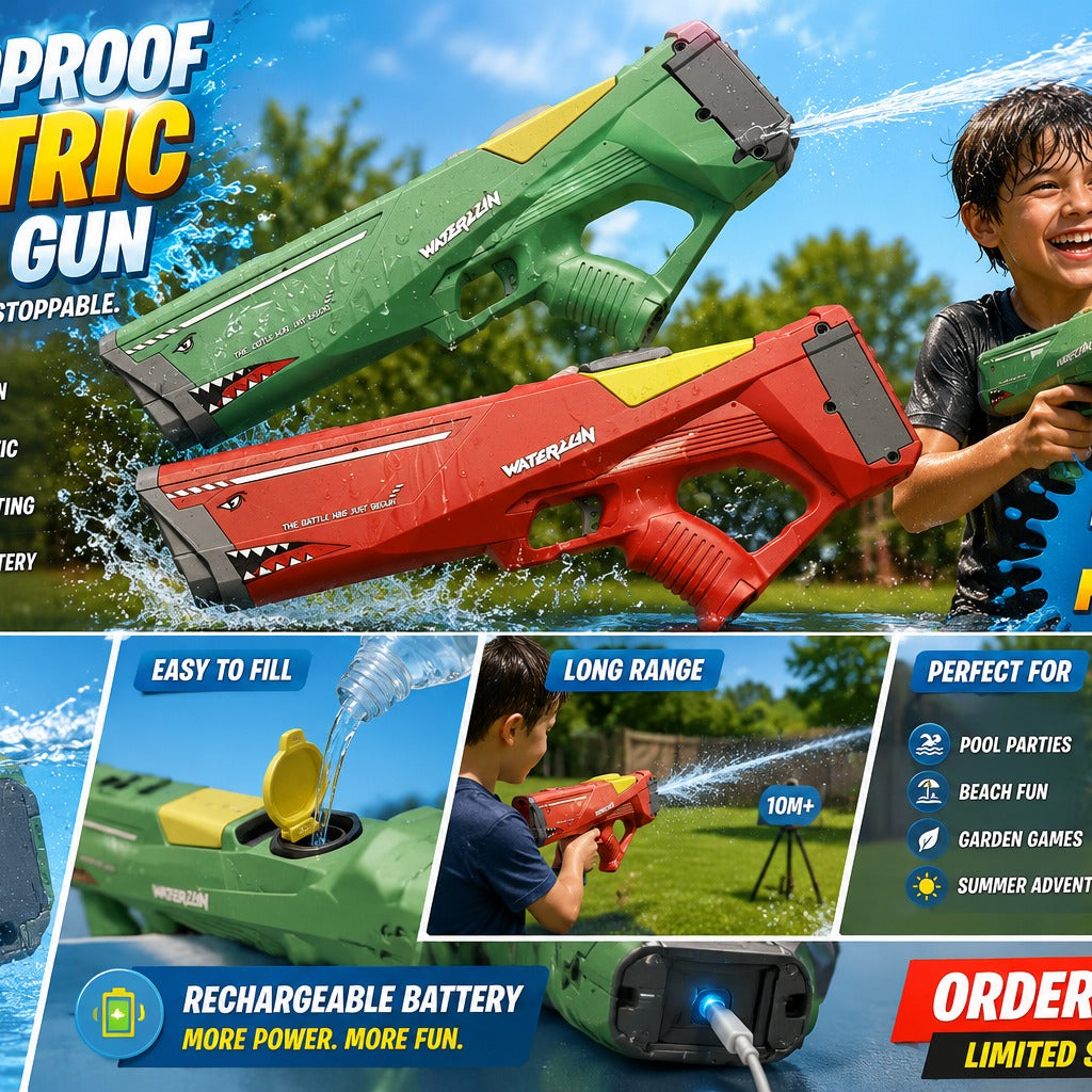 Electric Water Gun for Kids & Adults
